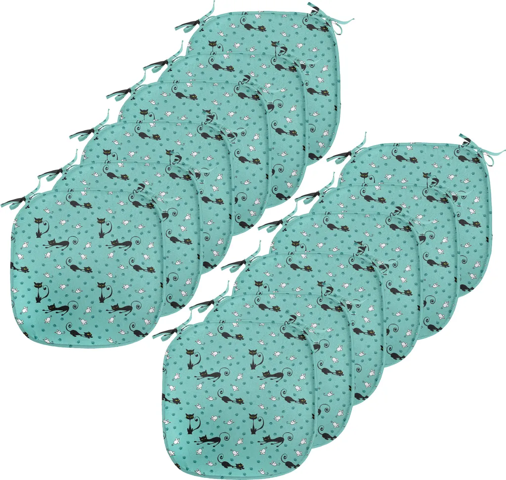 Coussins de Chaise pour Table de Cuisine et Repas en Famille - 40x40cm