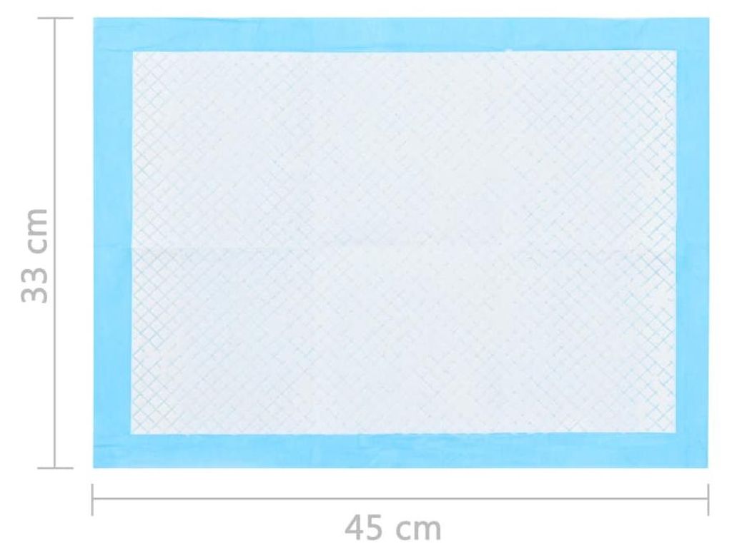 vidaXL Podložky na WC pre psov 200 ks 45 × 33 cm netkaná Obrázok produktu 