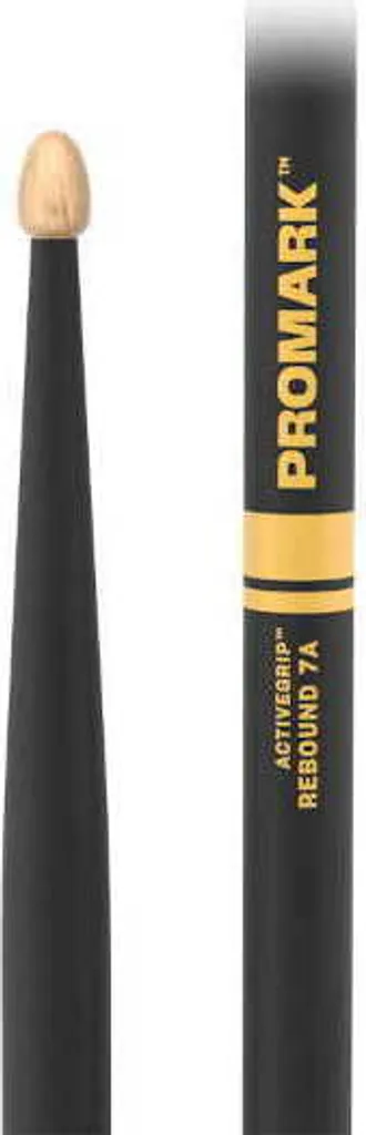Baguettes ActiveGrip ProMark Rebound 7A avec Pointe Acorn en Gland
