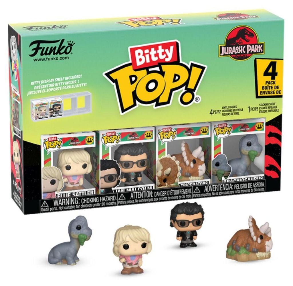 Funko FK92953 - Jurassic Park Bitty POP! Vinyl Figuren Produktbild 