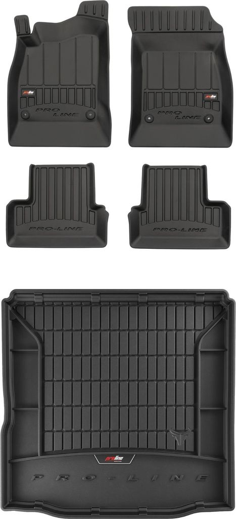 FROGUM 3D Gummimatten und Kofferraummatte für Chevrolet Cruze I 2008-16