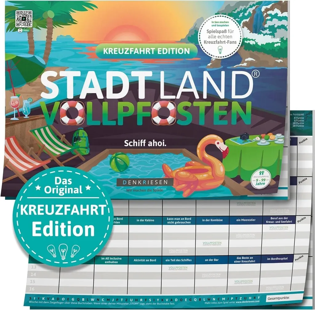 Ne vous ennuyez plus en Croisière avec ce Jeu Petit Bac Thématique