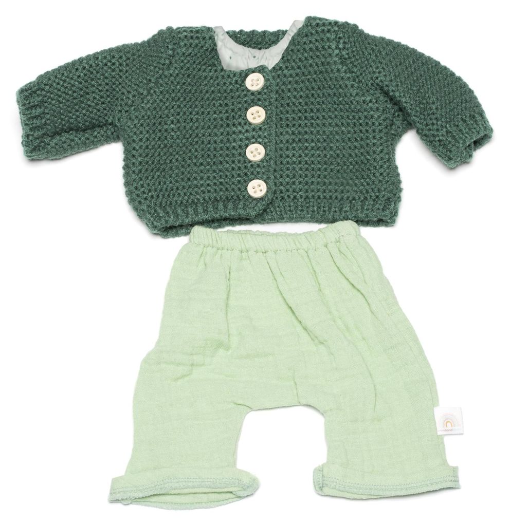 Ropa para muñecas Miniland, colección para niños, 38 cm, Imagen del producto 