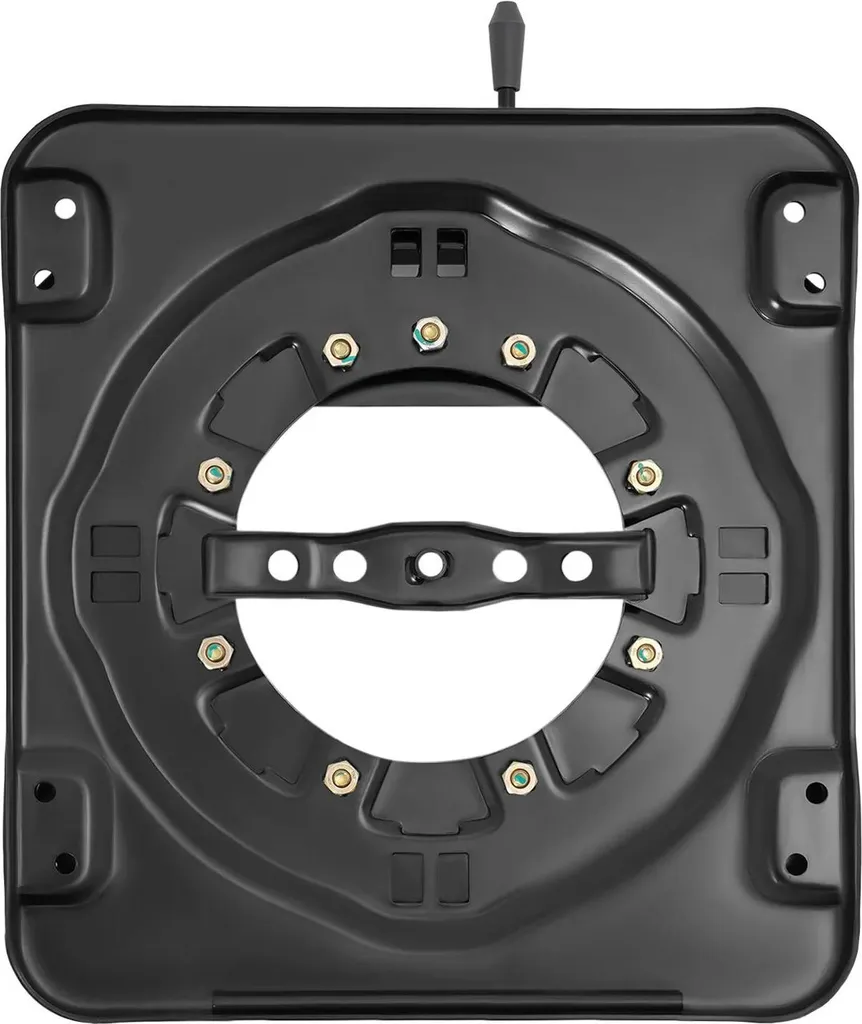 Plaque pivotante 360° en acier renforcé pour siège de camion et autobus