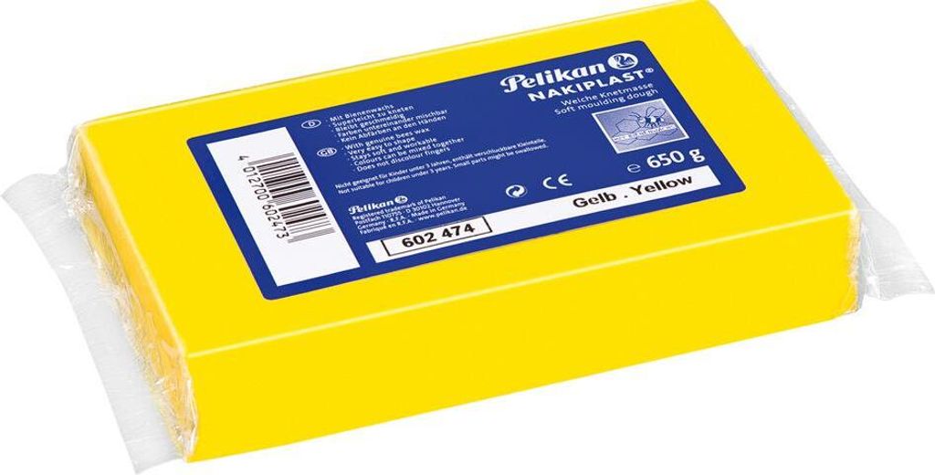 Pelikan vosková modelína Nakiplast 681, žltá (10) trvale Obrázok produktu 
