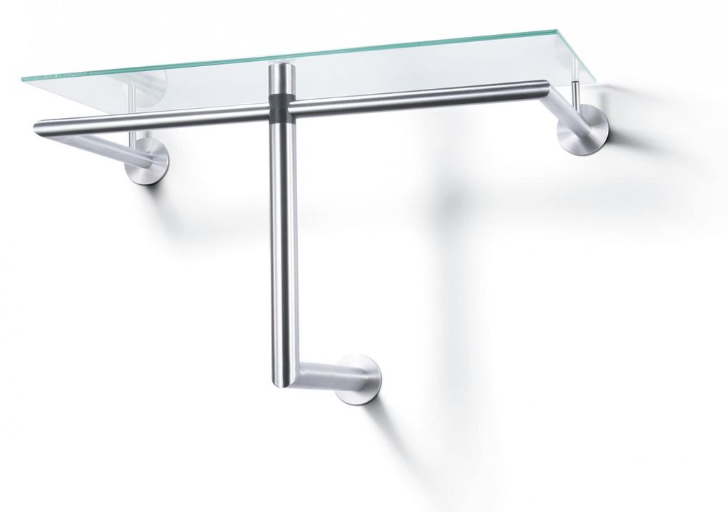 ZACK Edelstahl Garderobe Wandgarderobe 67 cm 50679 Produktbild 