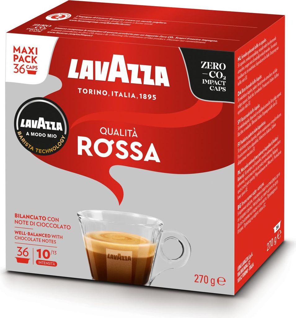 Lavazza A Modo Mio Qualita' Rossa 36 Capsule Caffe' Immagine del prodotto 