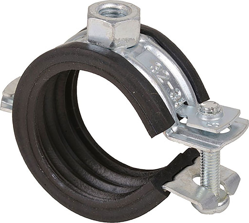 20 Stück - Gelenkrohrschelle Speedy M8 15-19mm (3/8") verzinkt mit Einlage : 15-19 mm M8 Größe: 15-19 mm M8