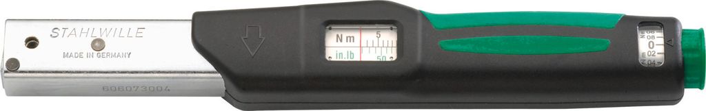 STAHLWILLE Drehmomentschlüssel MANOSKOP 730Na 40-180in lb 9 x 12 mm L. 275mm