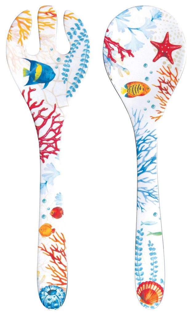 Salatbesteck 2 tlg. BORA BORA Unterwasser 28x7,5cm aus Produktbild 