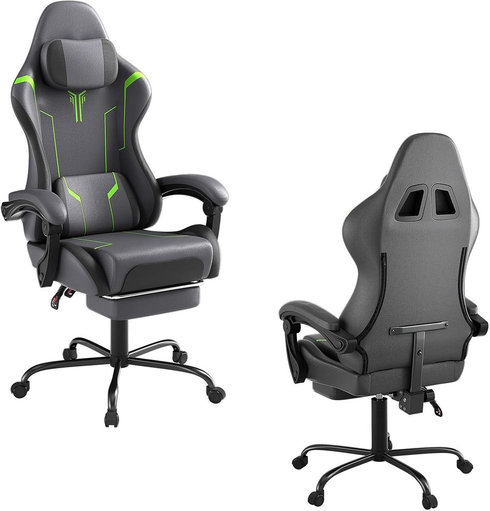 ROSEJANE Ergonomischer Gaming Stuhl mit Massagefunktion & Produktbild 