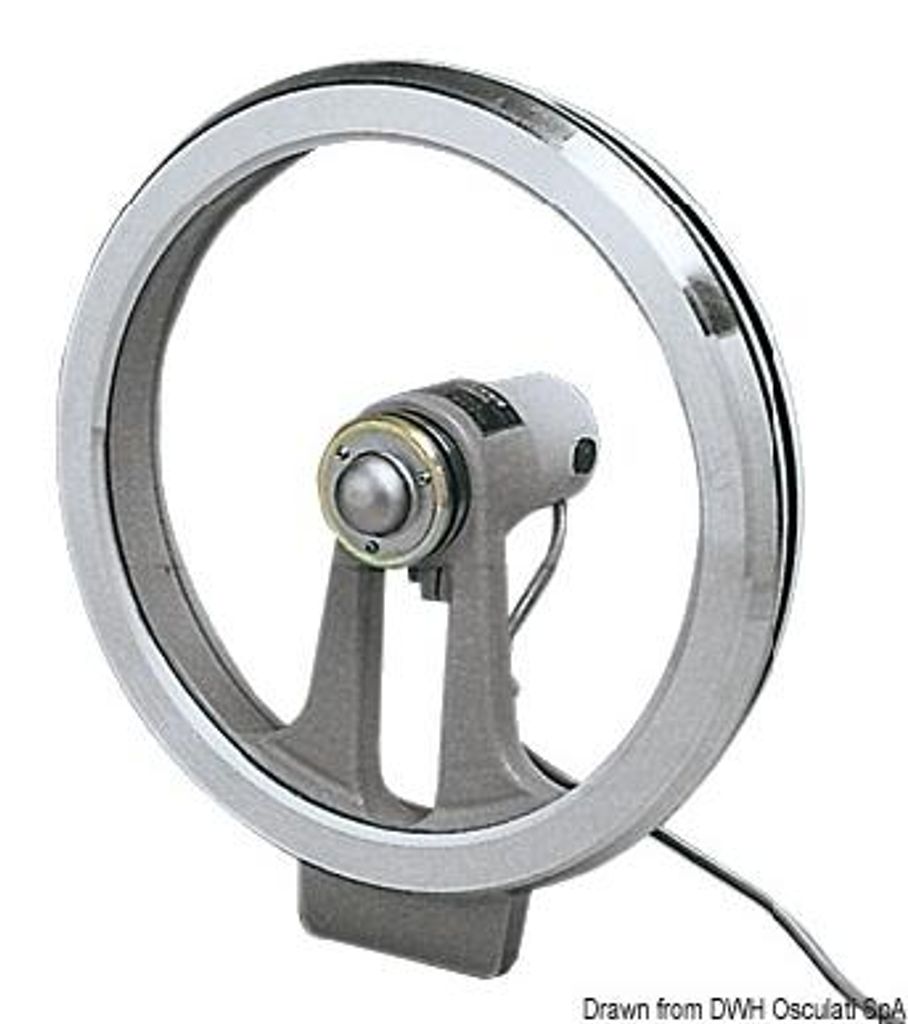 EIWA schwenkbarer Sichtglas 24 V net light 300 mm - Osculati 19.152.61