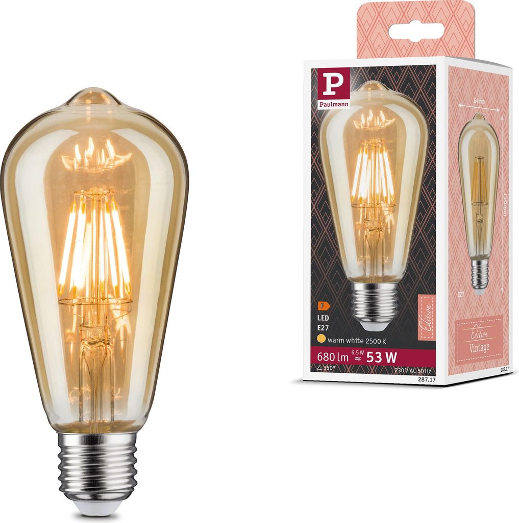 Paulmann Vintage Edition Standard 230V Lampadina LED Immagine del prodotto 