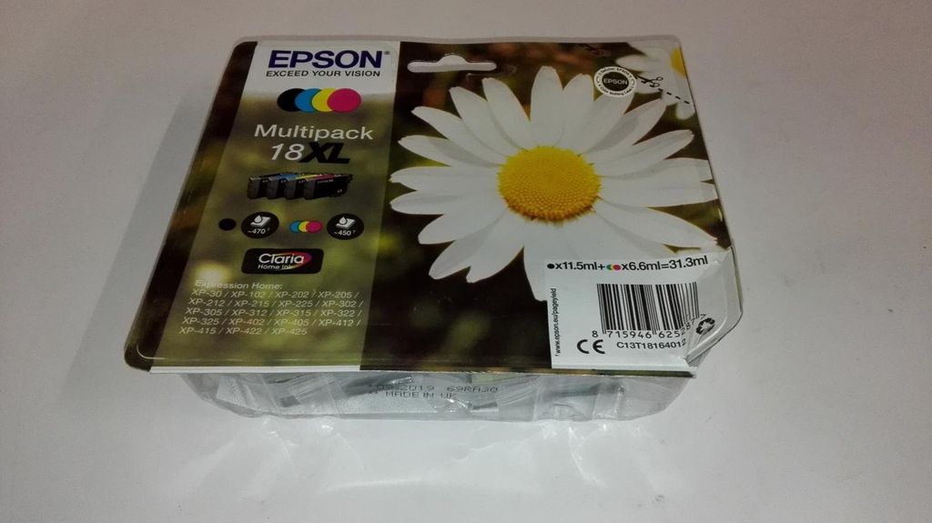 Epson Daisy Multipack 4 Farben 18XL Claria Home Ink, High Produktbild 