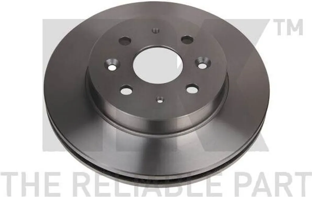 Jeu de disques de frein NK contre les vibrations sur KIA RIO DC