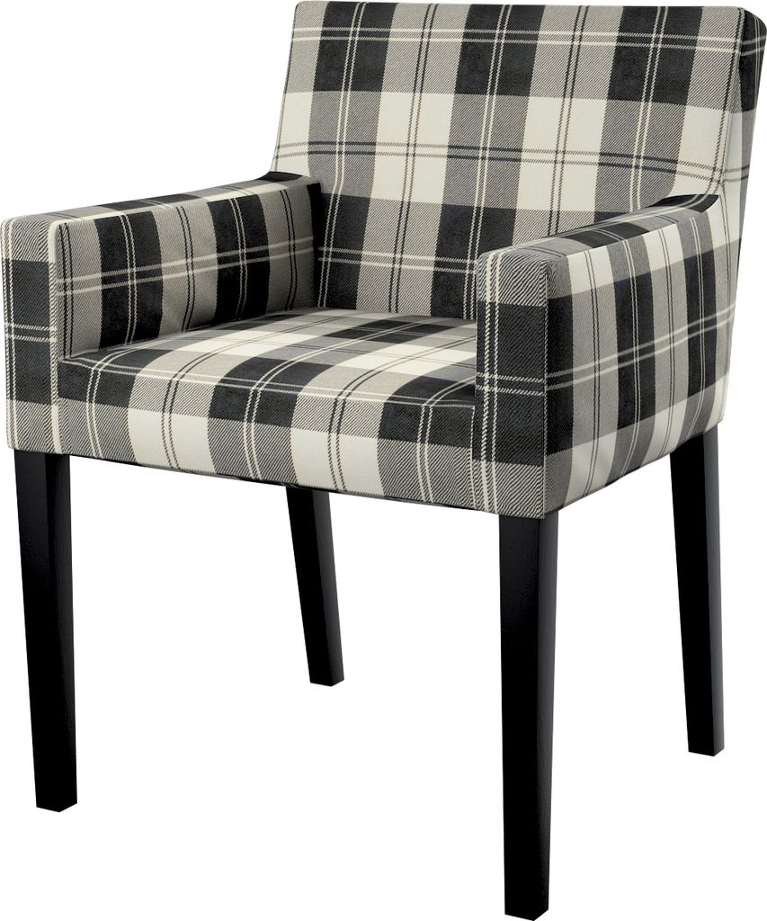 Dekoria Nils Stuhlhusse, schwarz- weiss, Nils