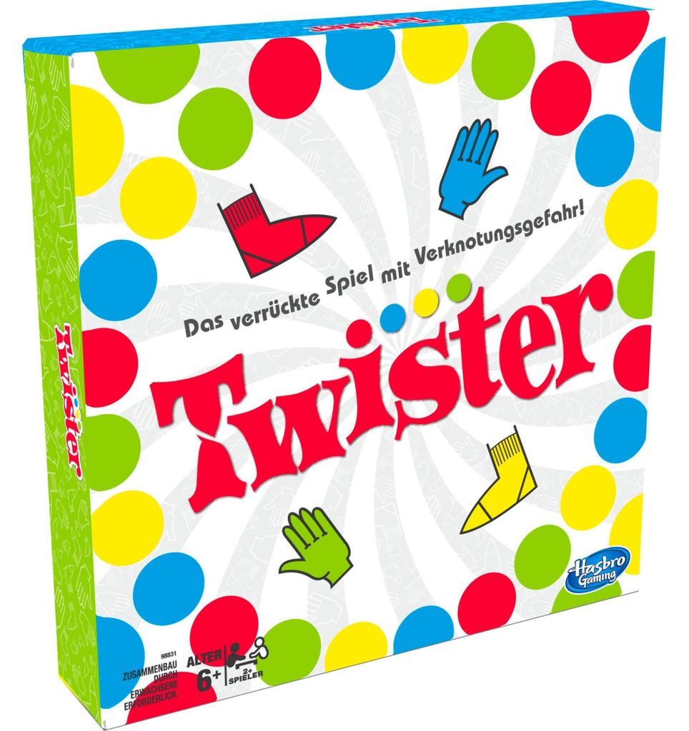Twister, Geschicklichkeitsspiel Produktbild 