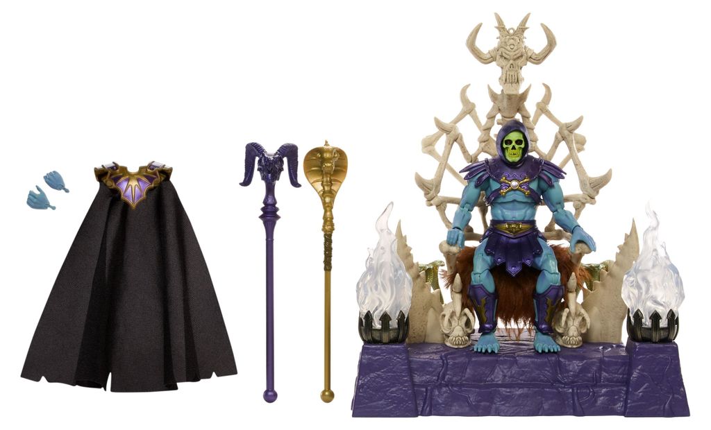 Masters of the Universer Masterverse Skeletor und Havoc Produktbild 