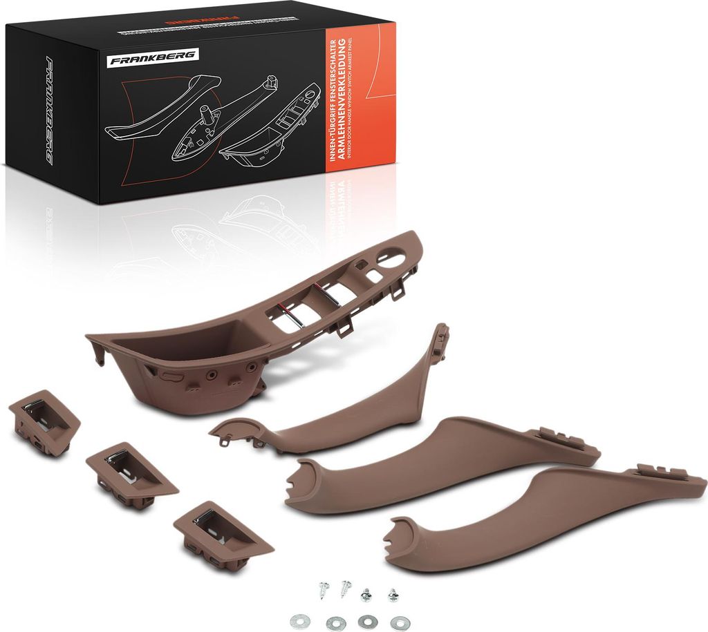Frankberg 7x Türgriff Innenausstattung Beidseitig für BMW 5er F10 520i 525d 530d 535i M5