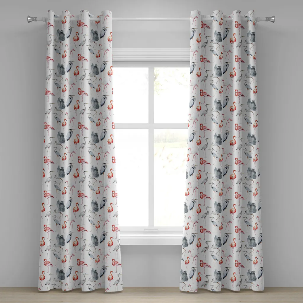 ABAKUHAUS Tende Fenicotteri 280x245cm | Arredo Tropicale Elegante