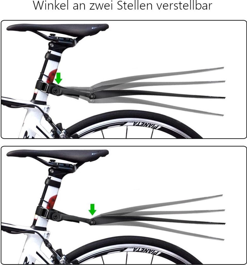 RBRL Rennrad Schutzbleche 28 Zoll mit Schnellverschluss 145 Produktbild 8