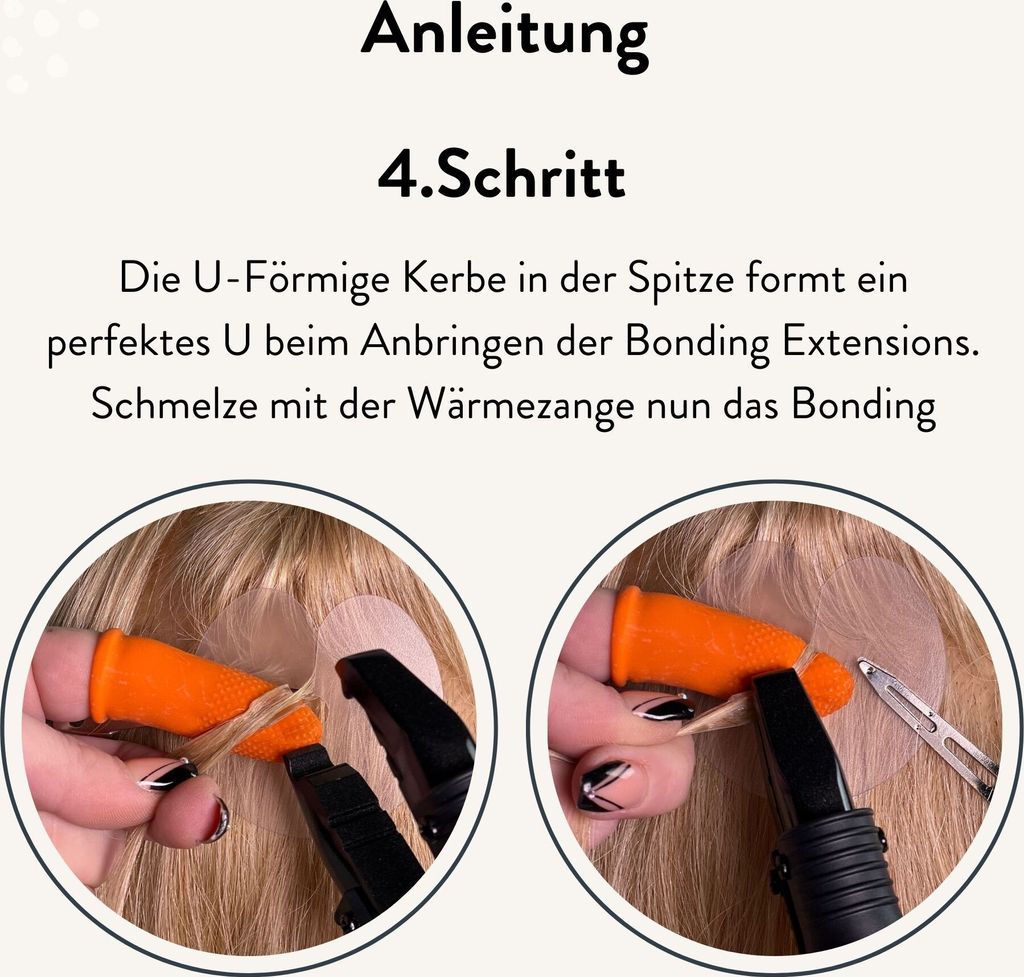 hair2heart Wärmezange für Bondings zum Anbringen von Produktbild 12