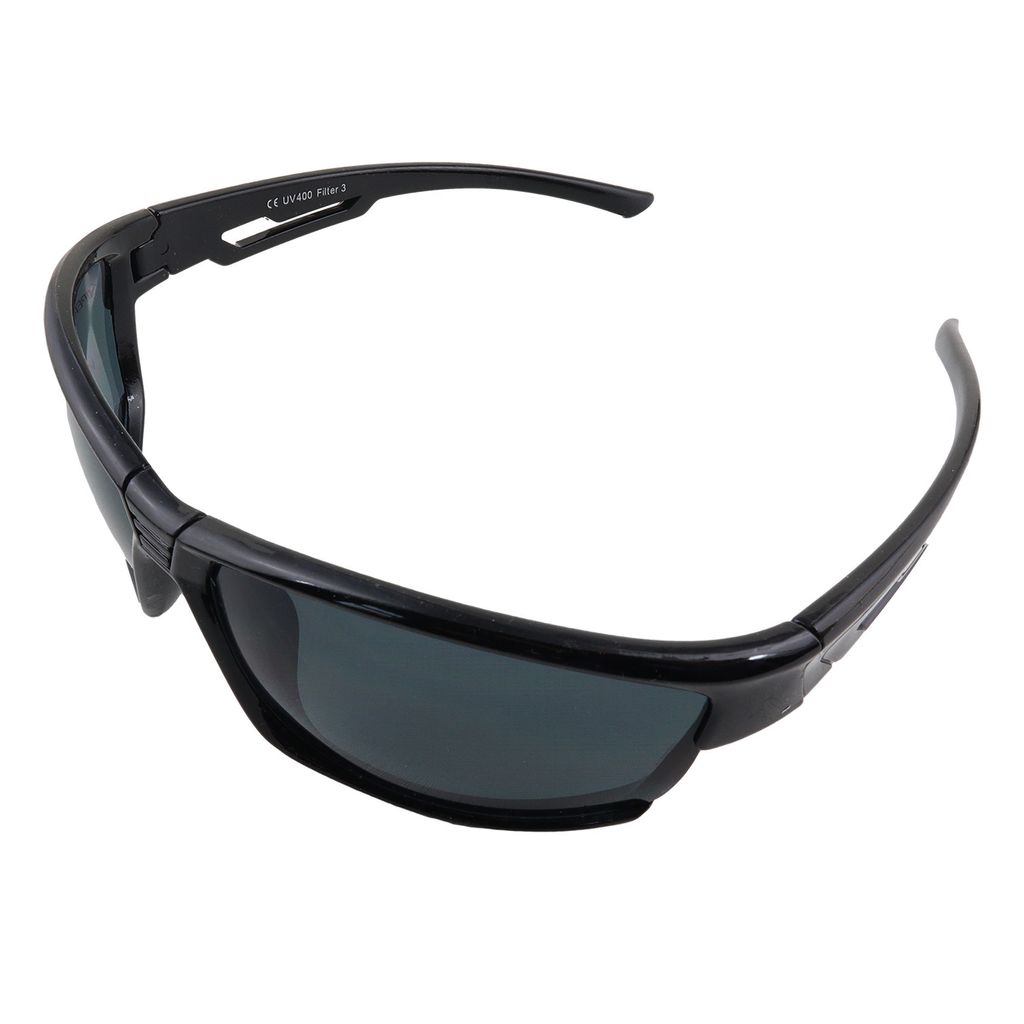 Schmale Sonnenbrille - Evil Eagle - Bikerbrille - 6,5x4 cm - schwarz
