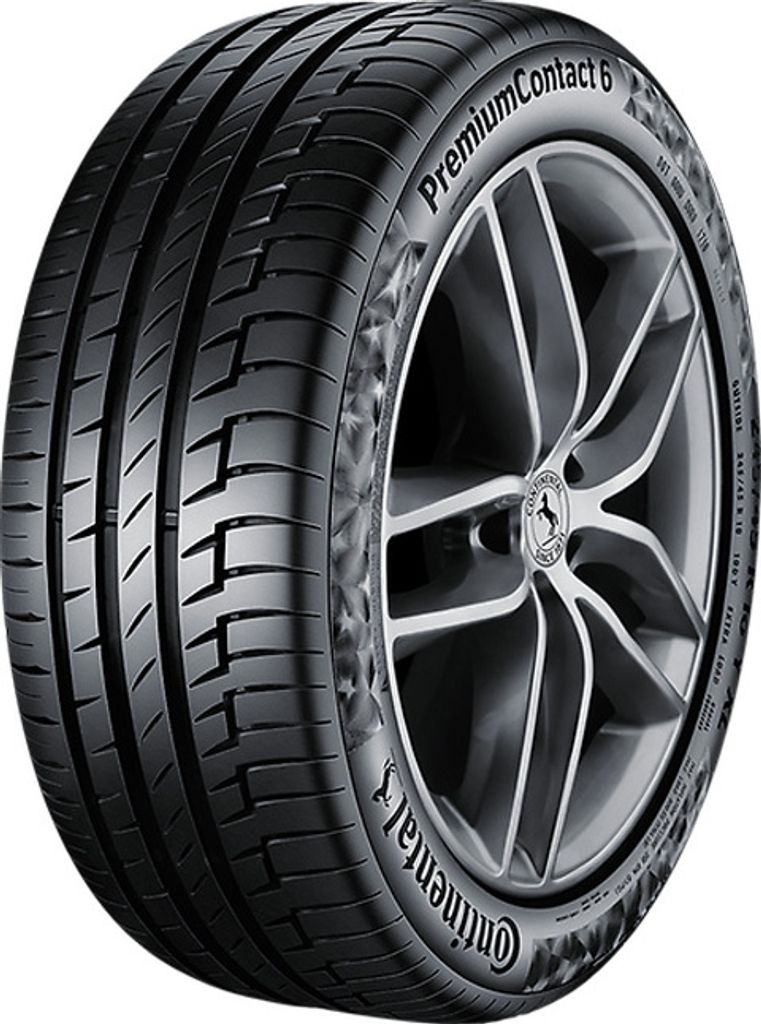 Continental PremiumContact 6 245/50 R19 101Y, Sommerreifen fÃ1/4r Pkw, Rollwiderstand C, Nasshaftung A, 71 dB externes Rollgeräusch