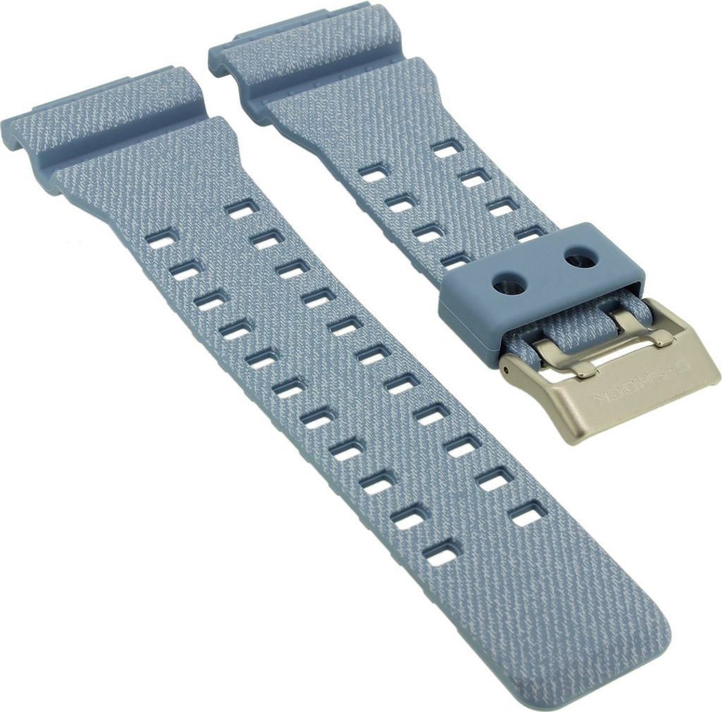 Casio Ersatzband | Uhrenarmband Rsin blau G-Shock für GA-100 GA-110