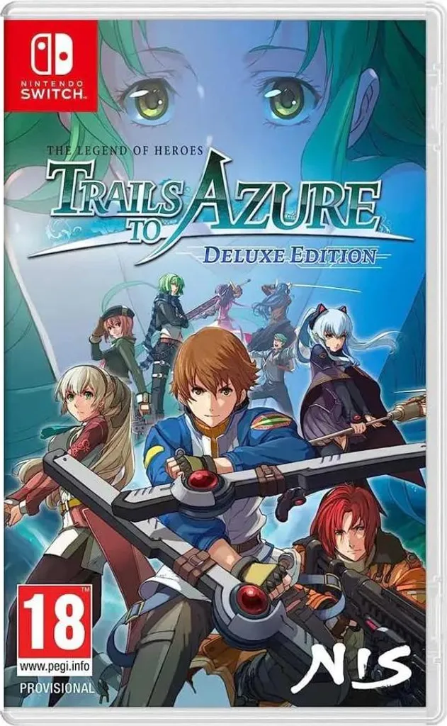 Jeu Nintendo Switch Trails to Azure Édition Deluxe Import Japonais JRPG