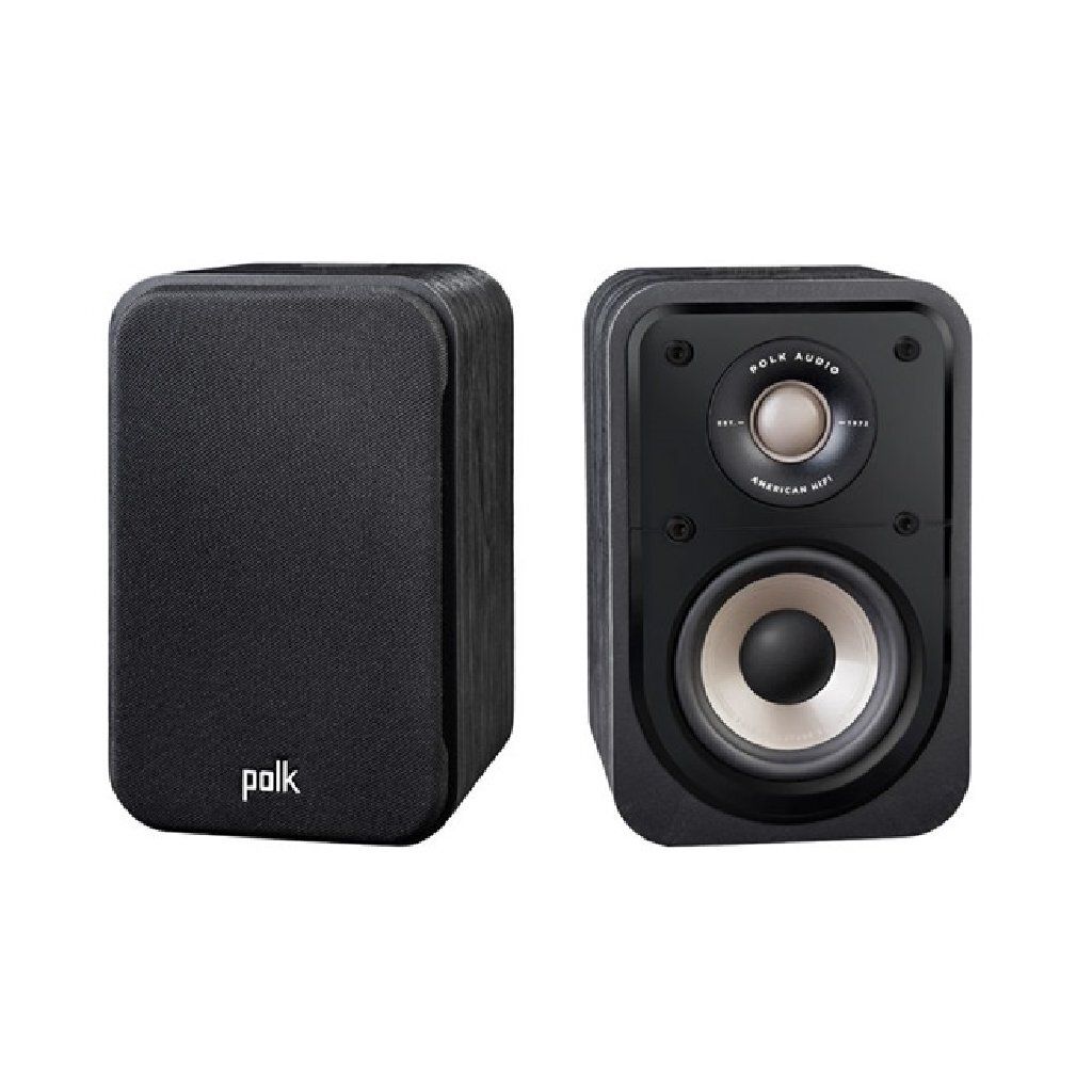 Polk Audio S10e Uni-Pole Surround Lautsprecher, schwarz Paar