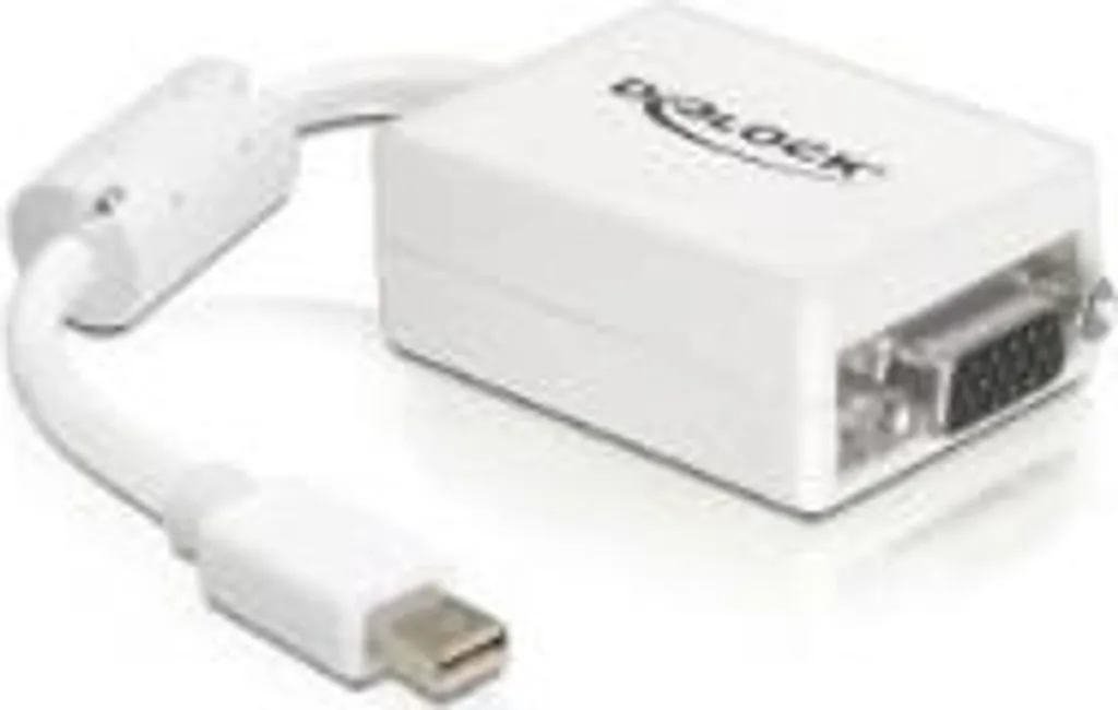 Convertisseur Mini DisplayPort vers VGA Delock pour Moniteur et Écran - 7