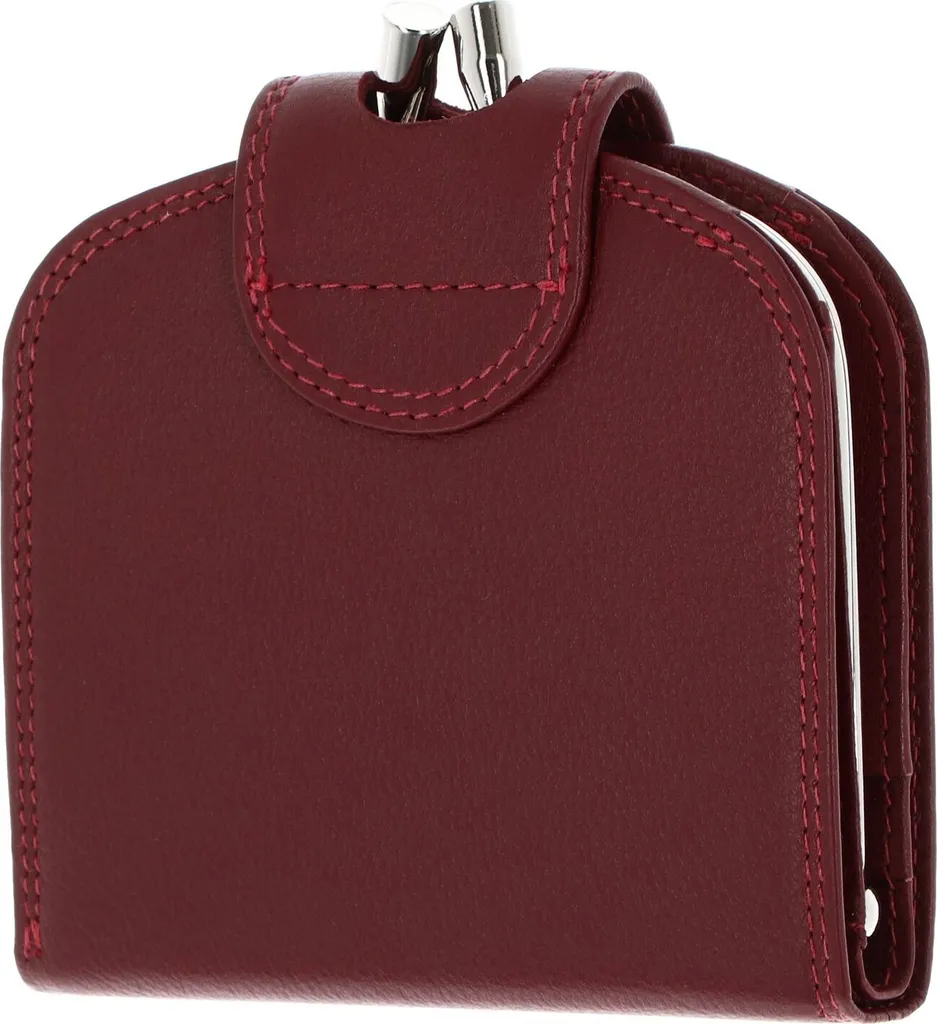 Portafoglio RFID Golden Head Polo Rosso - Nappa Bovina Certificata - 9