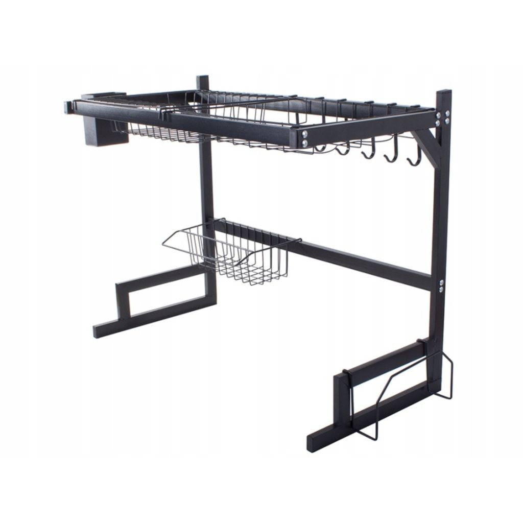 Verk 07123 Geschirrabtropfgestell, schwarz Produktbild 