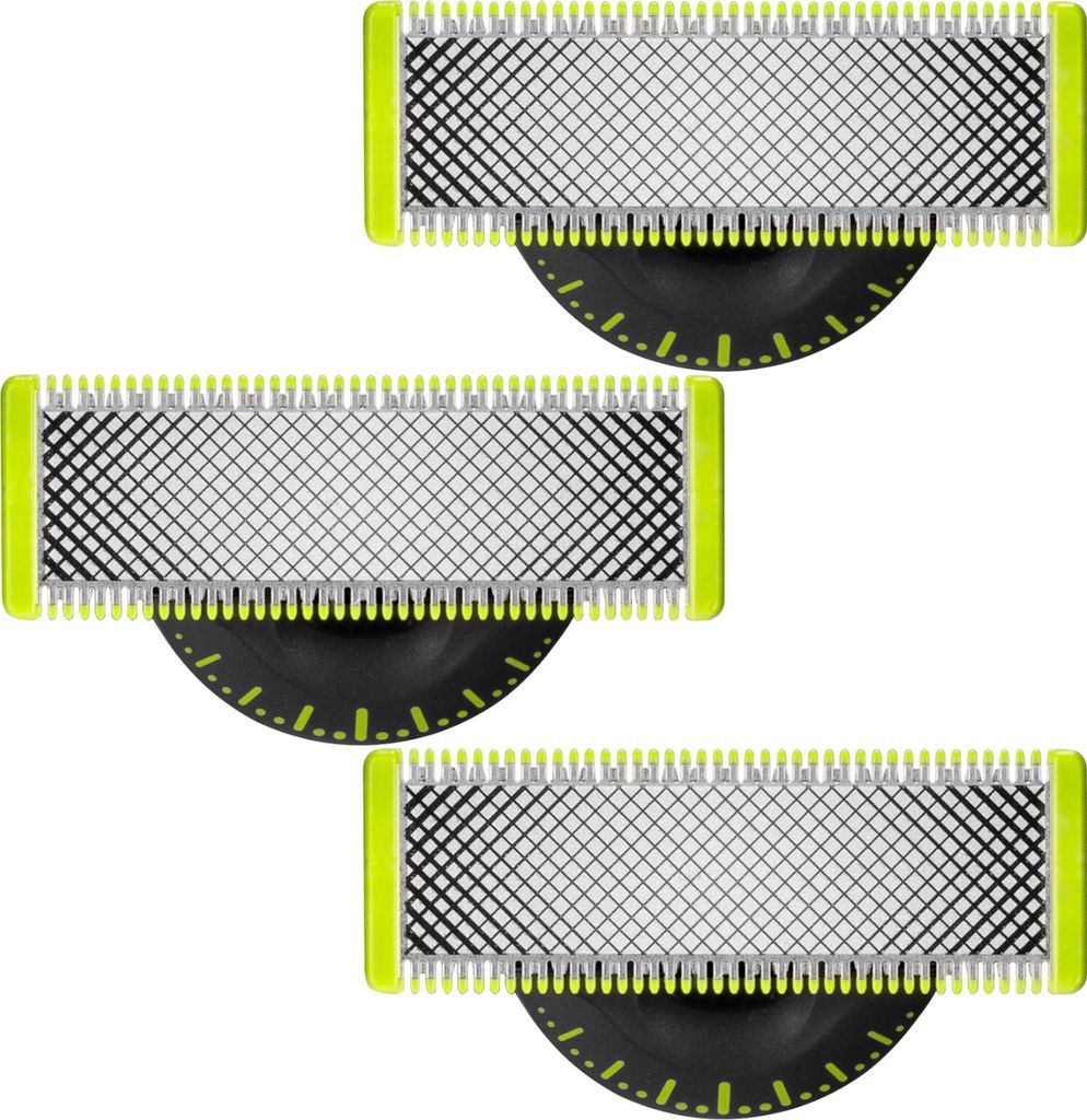 Philips OneBlade Ersatzklingen QP41050 360 Klinge 3 Stück Nass Trocken