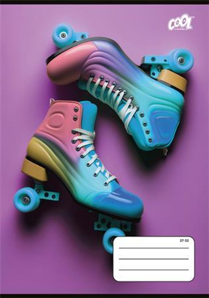 Notizbuch "Pop Stars", 27-32, gemischte Motive, A5, quadratisch, 32 Blatt, COOL BY VICTORIA