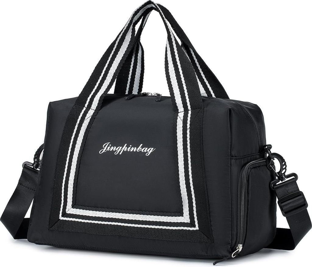 40x20x25 Handgepäck Tasche für Flugzeuge - Wasserdichte Oxford Reisetasche - Faltbare kleine Handgepäck 20L für Damen und Herren