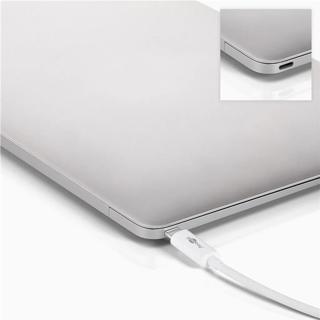 Goobay 66259 Bianco: Adattatore USB-C HDMI per Casa e Ufficio - 3