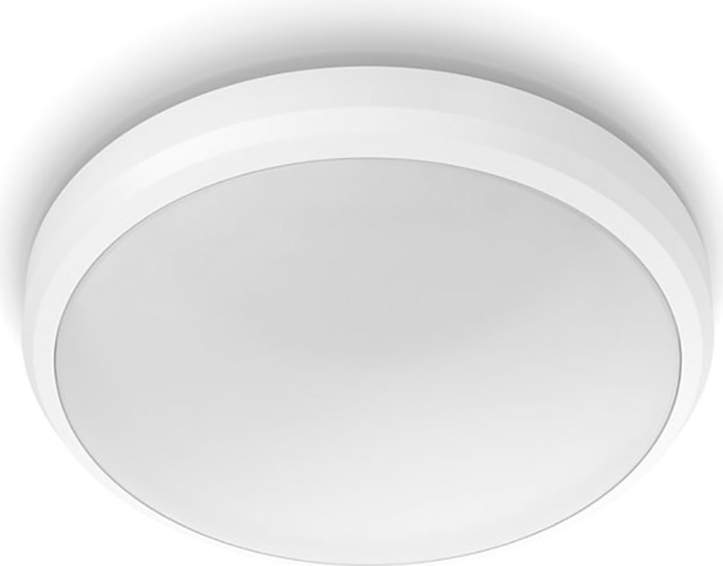 Philips Funktional Doris Deckenleuchte, 6 W, LED, Nicht austauschbare(s) Leuchtmittel, 600 lm, IP44, Weiß