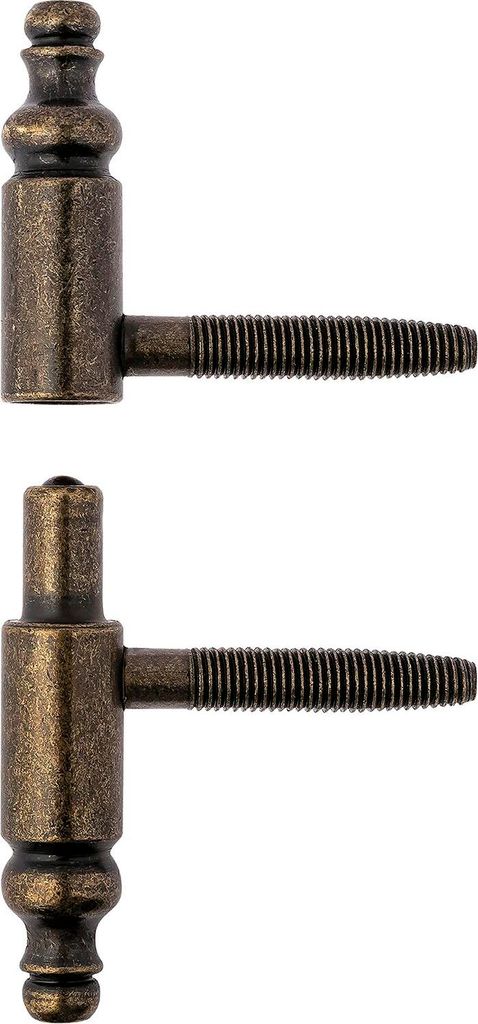 OTLAV Einbohrband Typ 190,Flügel+Rahmenteil,Band ø 16mm,Stahl bronzefärbig