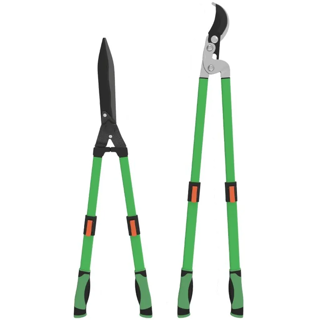 Coupez vos Haies sans Effort avec ce Kit Sécateur Télescopique à Lame 90 cm