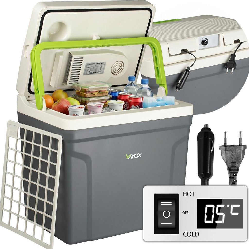 Lodówka elektryczna Vayox VA-T27 Travel Series | 27L 55W | Zdjęcie produktu 