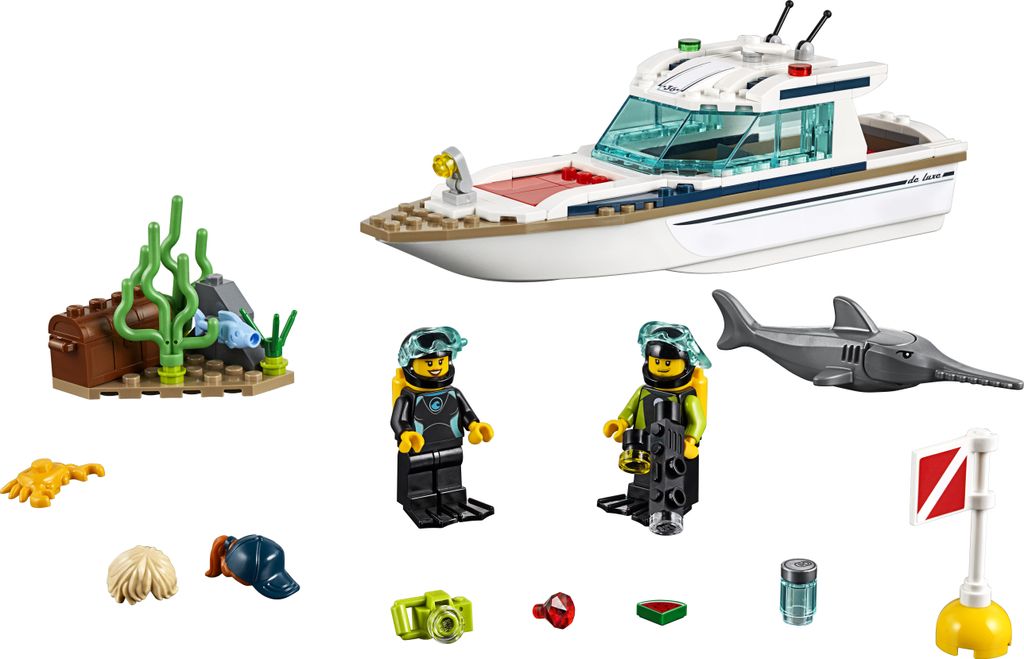LEGO 60221 City Tauchyacht, Spielzeug mit 2 Produktbild 6