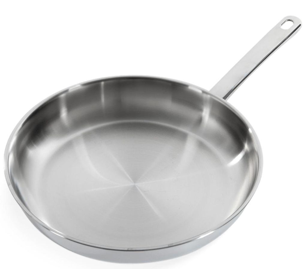 BK Bratpfanne Bright Edelstahl - ø 28 cm - Ohne Antihaftbeschichtung