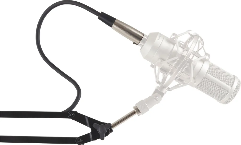 Bras de microphone Proline anti-vibration pour bureau et home studio