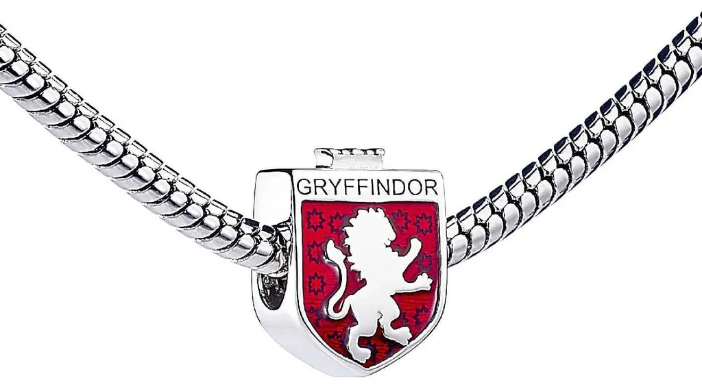 Perle d'espacement Harry Potter Gryffondor argent : évitez les rayures - 2