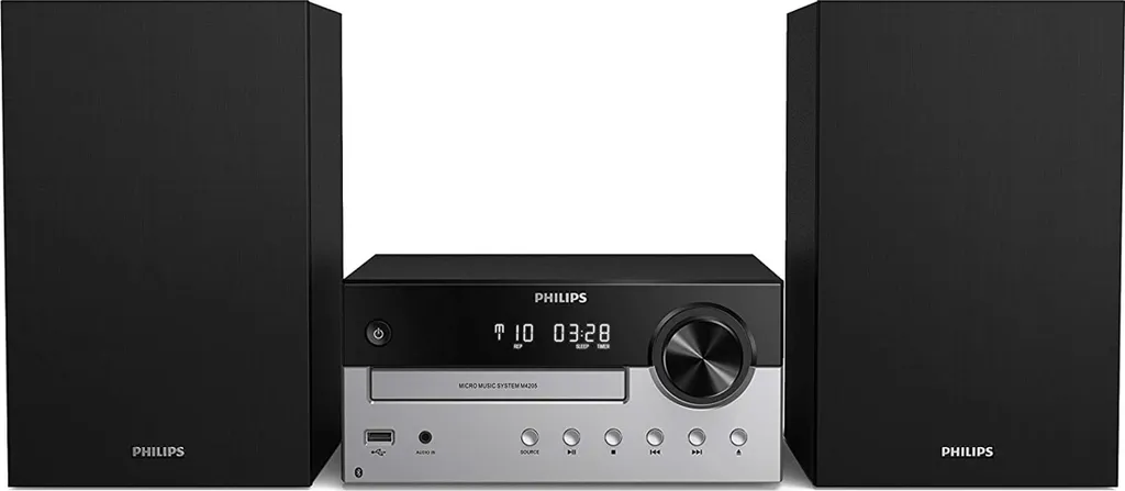 Chaîne Hi-Fi Compacte Philips TAM4205 avec Bluetooth et Port USB MP3