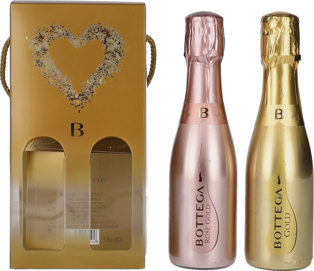 Bottega Glamour Set 11,3% Vol. 2x0,2l in Geschenkbox Produktbild 