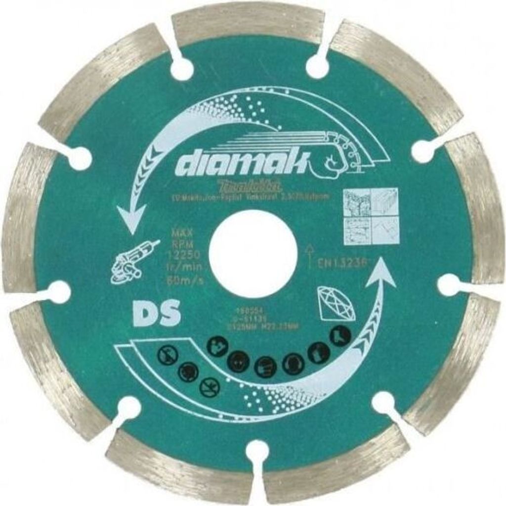 Makita Diamak - Diamantový rezný kotúč - 125 mm Obrázok produktu 
