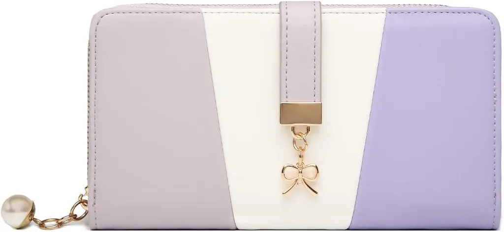Portafoglio Donna Professionale RFID 12 Slot - Design Elegante Zip